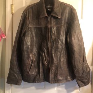 Men's Kenneth Cole Leather Jacket XL